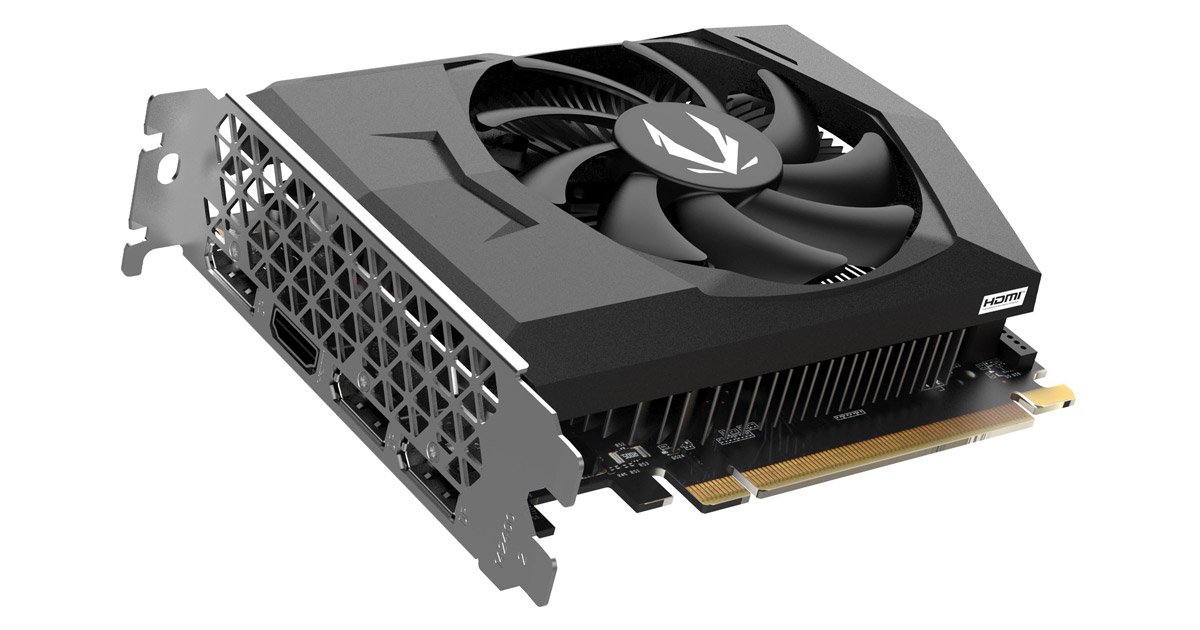 省スペースかつ4画面出力に対応したGeForce RTX 3050搭載グラフィック