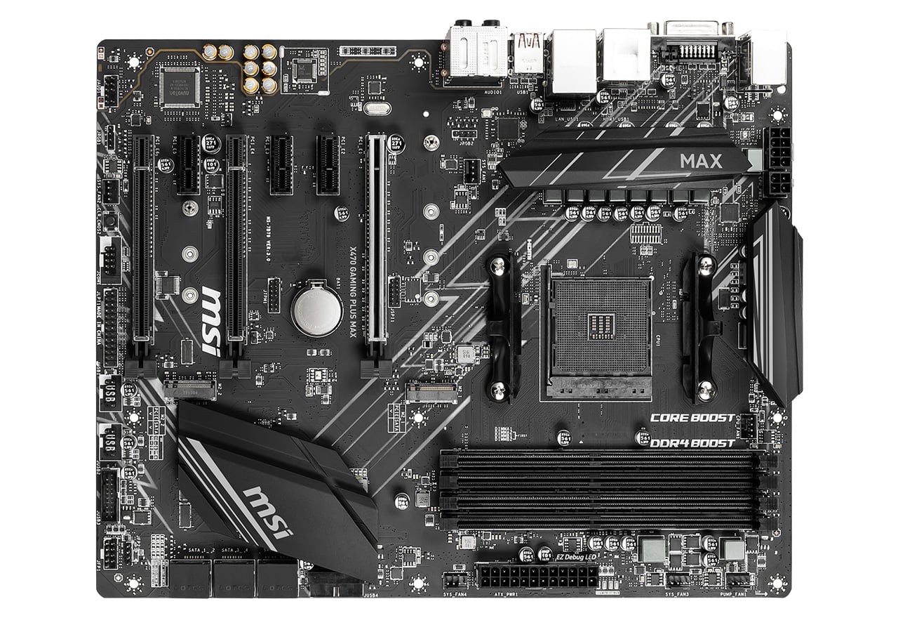 X470 GAMING PLUS MAX | MSI マザーボード AMD X470チップセット