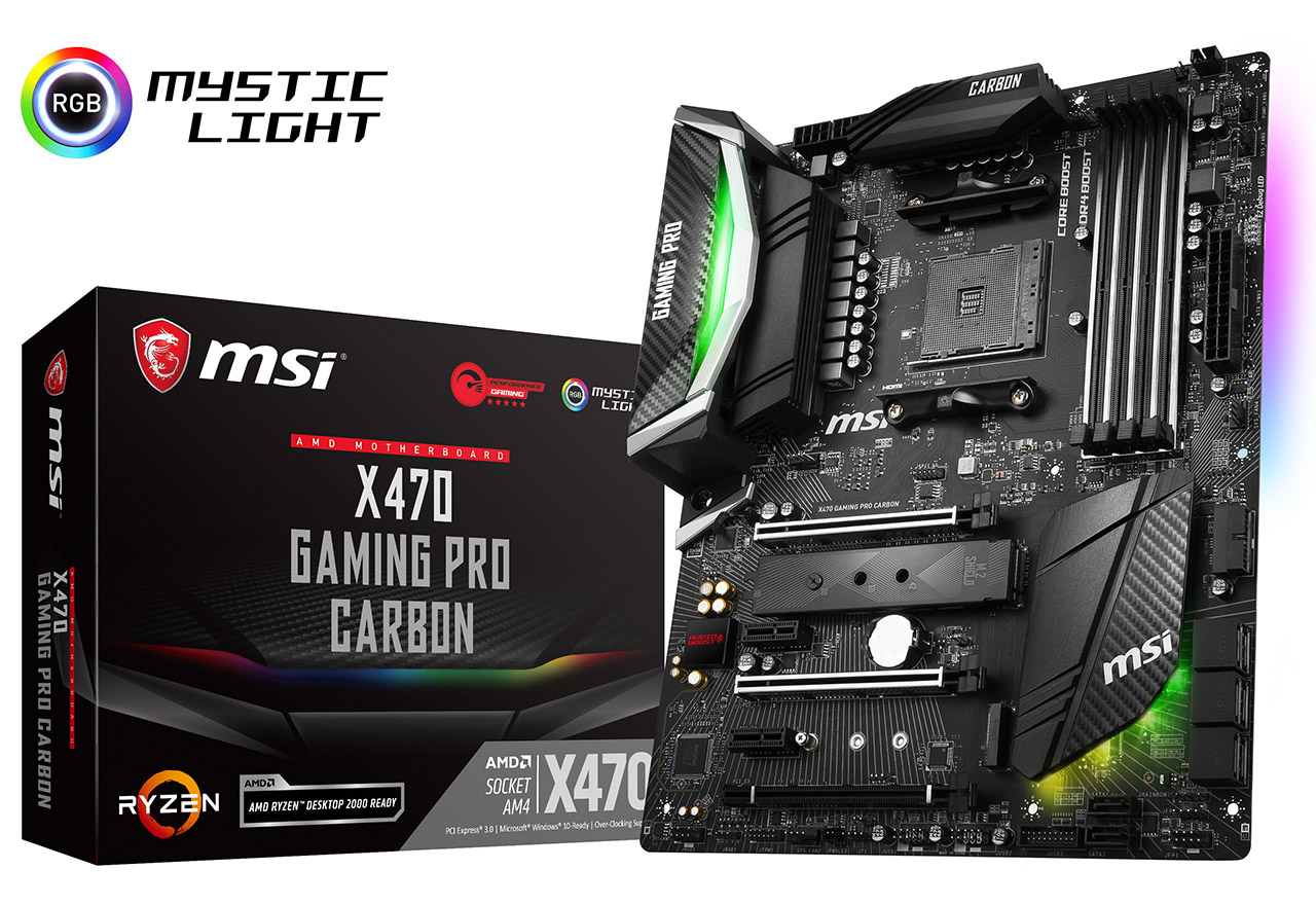 X470 GAMING PRO CARBON | MSI マザーボード AMD X470チップセット