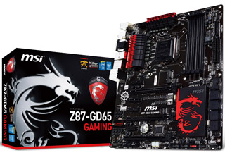 Z87-GD65 GAMING | MSI マザーボード Intel Z87チップセット | 株式