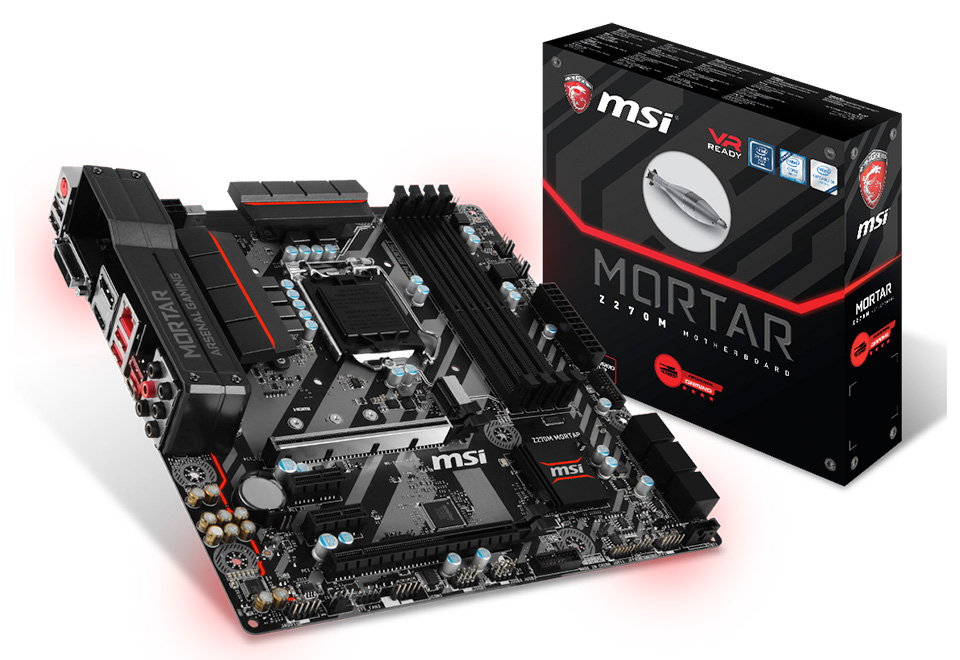 Z270M MORTAR | MSI マザーボード Intel Z270チップセット | 株式会社