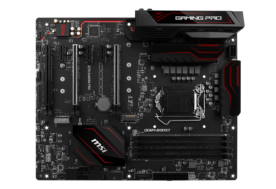 Z270 GAMING PRO | MSI マザーボード Intel Z270チップセット | 株式