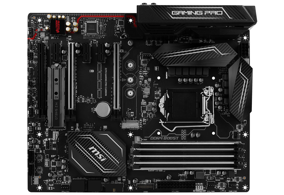 Z270 GAMING PRO CARBON | MSI マザーボード Intel Z270チップセット