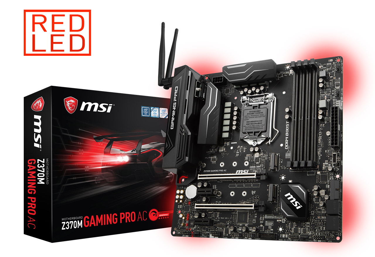 Z370M GAMING PRO AC | MSI マザーボード Intel Z370チップセット