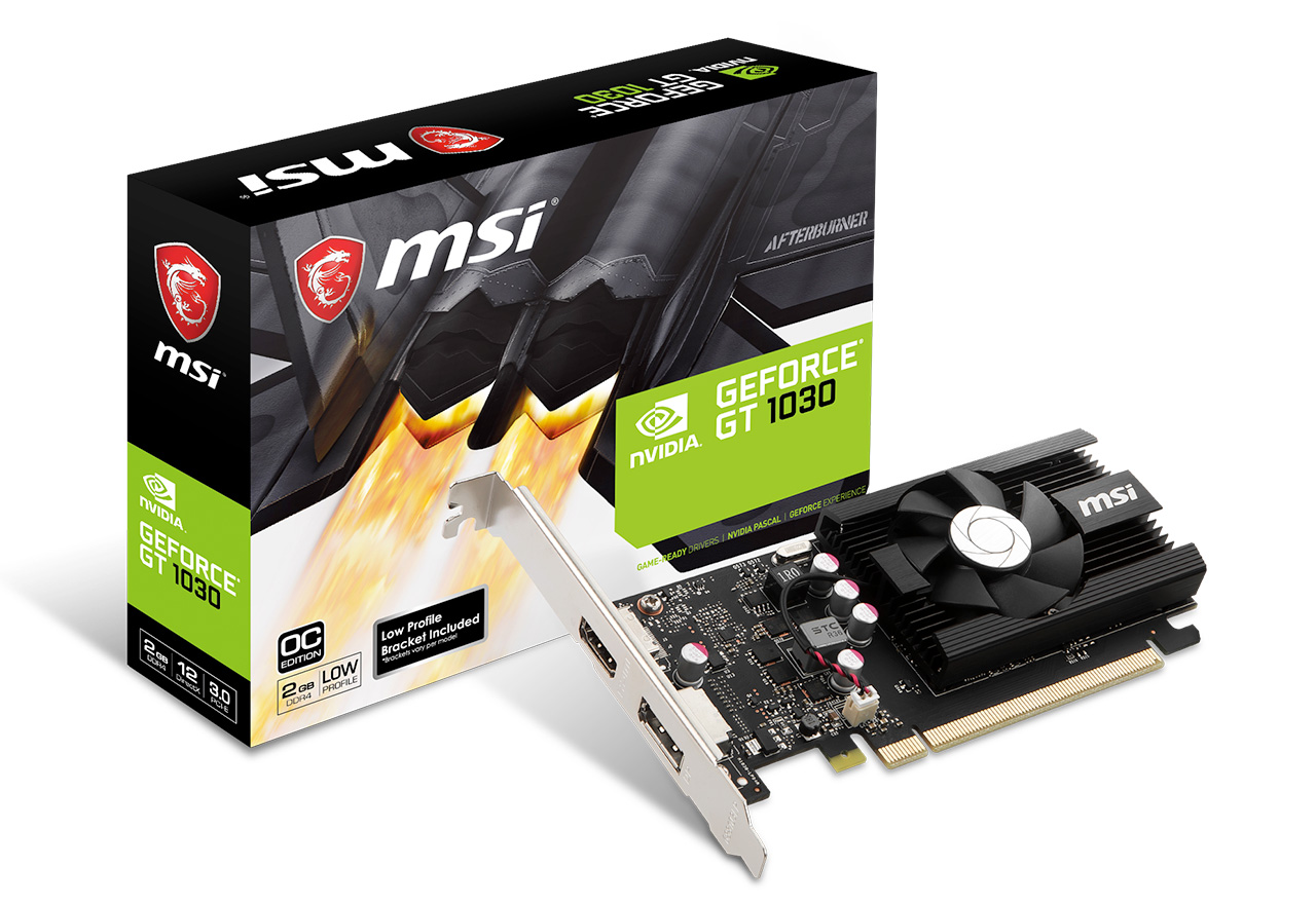 GeForce GT 1030 2GD4 LP OC | MSI グラフィックボード GeForce GT