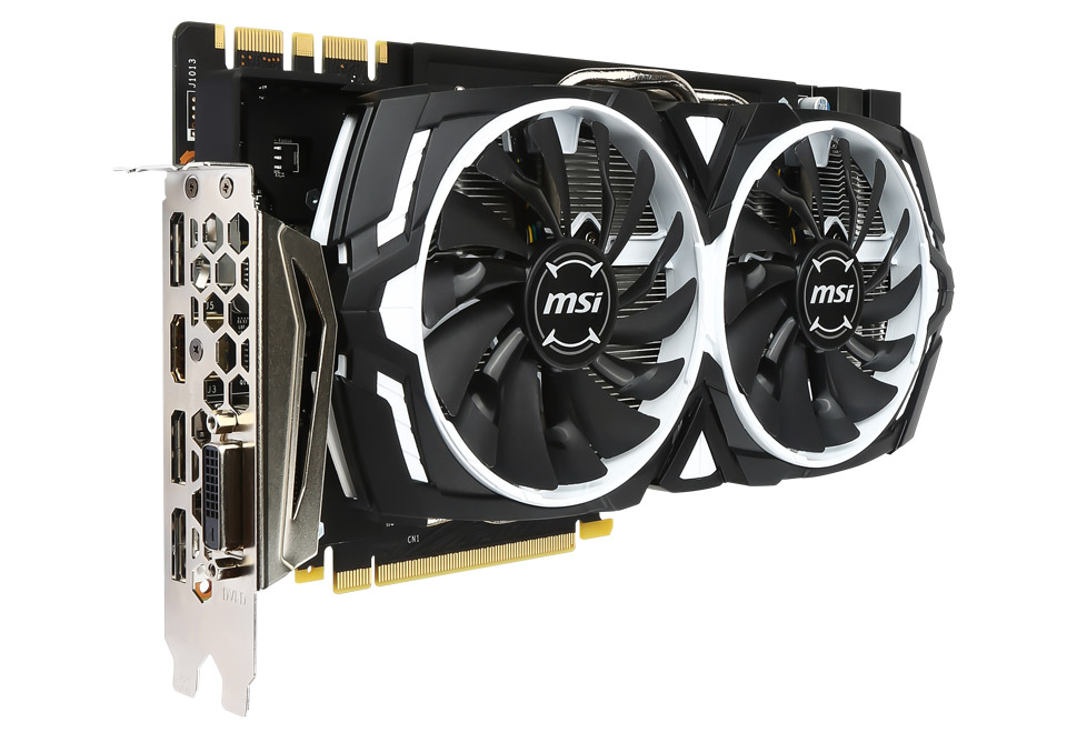 GeForce GTX 1080 ARMOR 8G OC | MSI グラフィックボード GeForce GTX