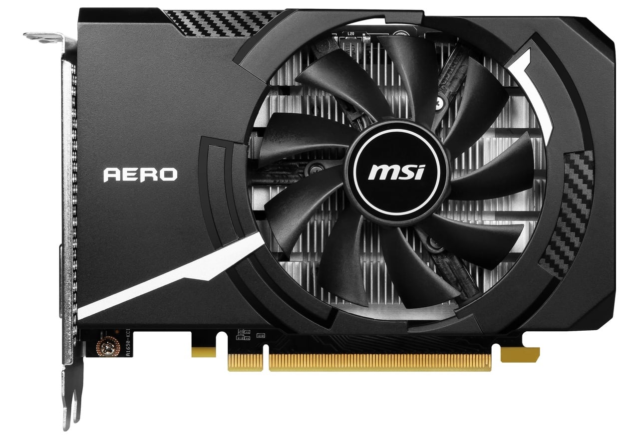 GeForce GTX 1650 D6 AERO ITX OCV3 | MSI グラフィックボード GeForce