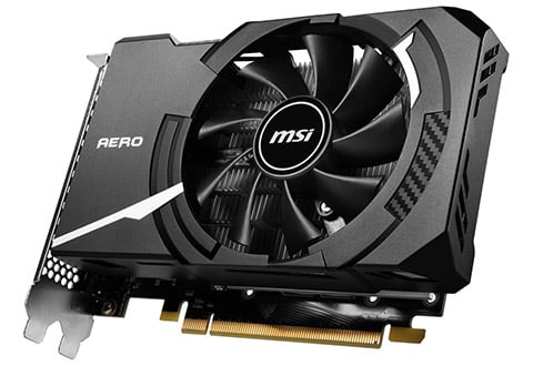 GeForce GTX 1650 D6 AERO ITX OCV3 | MSI グラフィックボード GeForce