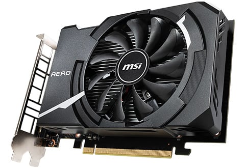 GeForce GTX 1650 AERO ITX 4G | MSI グラフィックボード GeForce GTX