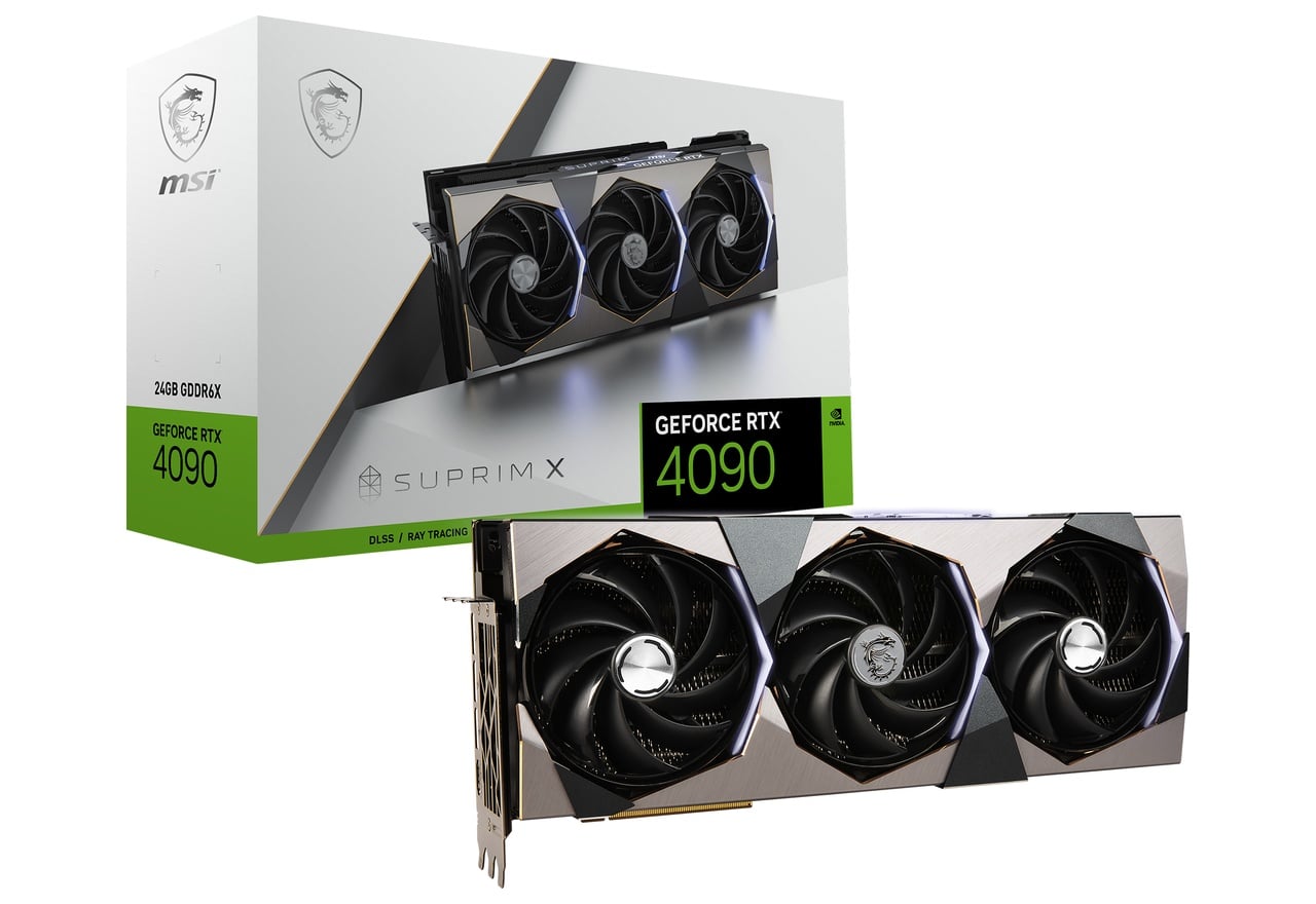 GeForce RTX 4090 SUPRIM X 24G | MSI グラフィックボード GeForce RTX