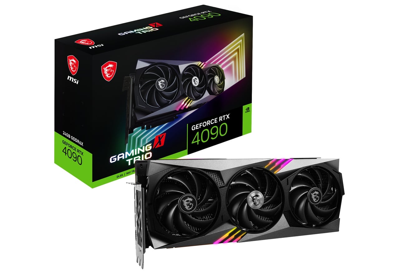 GeForce RTX 4090 GAMING X TRIO 24G | MSI グラフィックボード