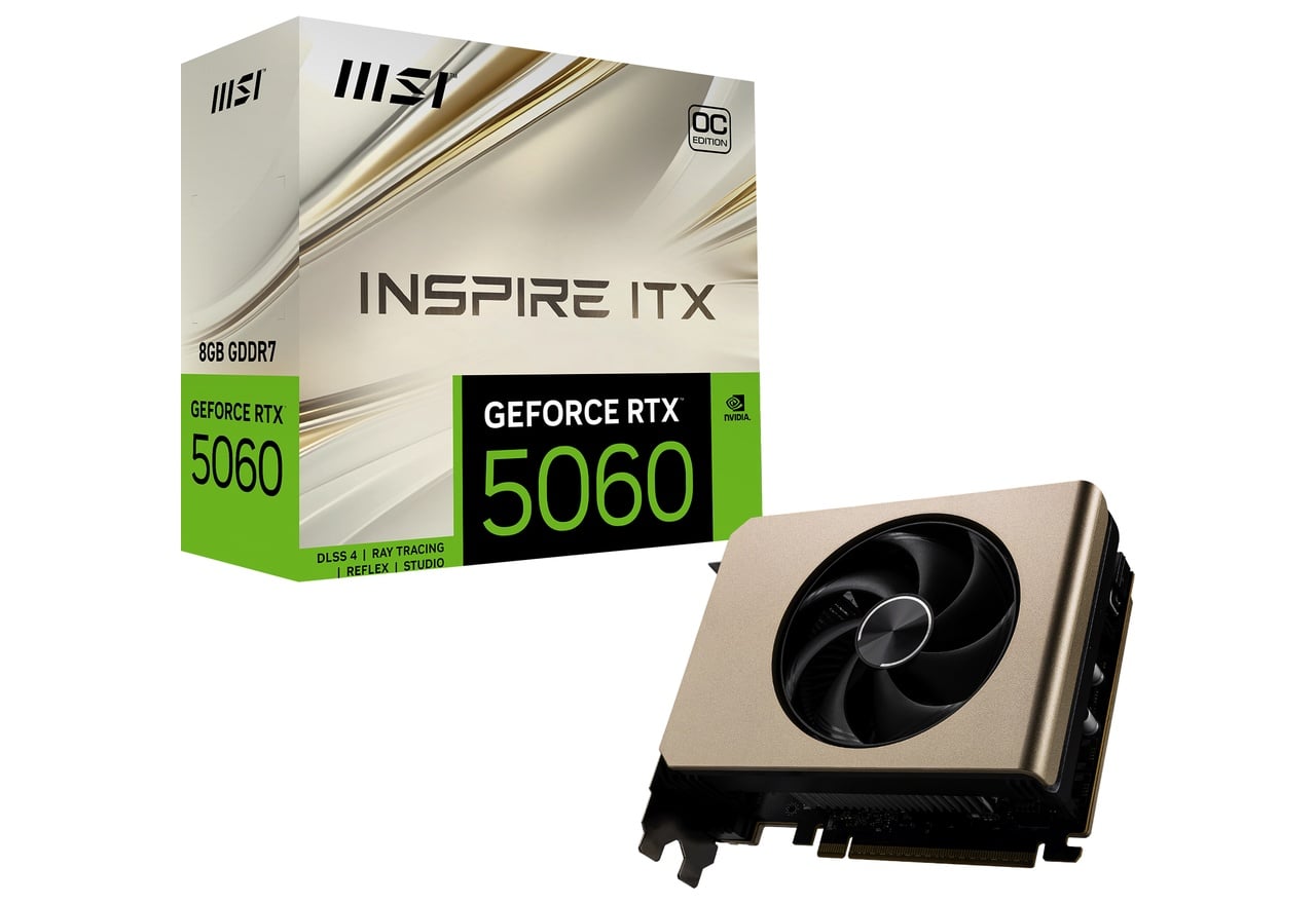 GeForce RTX 5060 8G INSPIRE ITX OC | MSI グラフィックボード