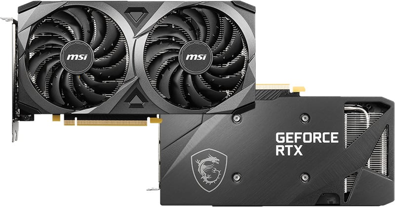 GeForce RTX 3060 VENTUS 2X 12G OC | MSI グラフィックボード GeForce