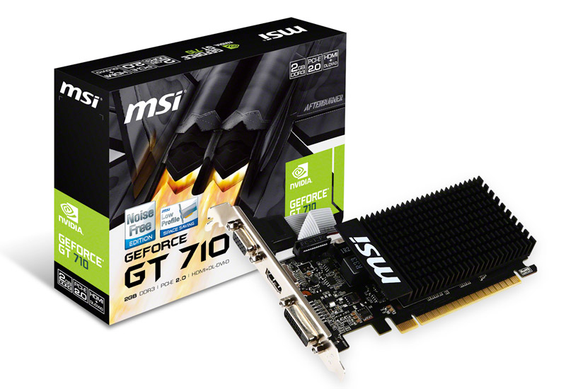 GT 710 2GD3H LP | MSI グラフィックボード GeForce GT 710 | 株式会社