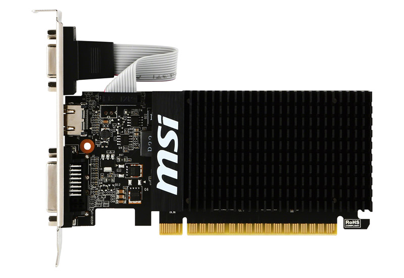 GT 710 1GD3H LP | MSI グラフィックボード GeForce GT 710 | 株式会社