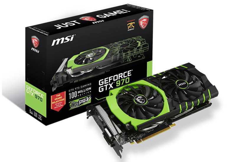 GTX 970 GAMING 100ME | MSI グラフィックボード GeForce GTX 970