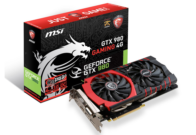GTX 980 GAMING 4G | MSI グラフィックボード GeForce GTX 980 | 株式