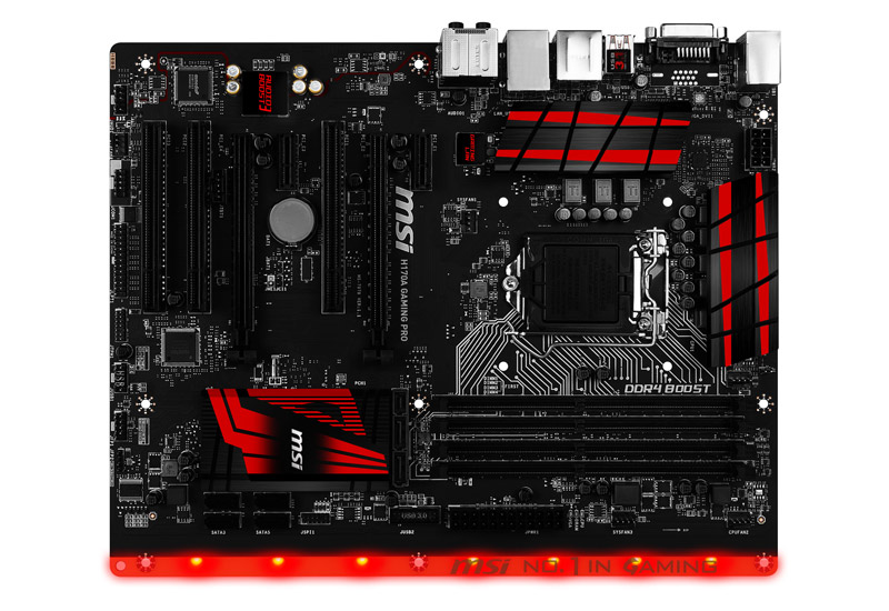 H170A GAMING PRO | MSI マザーボード Intel H170チップセット | 株式