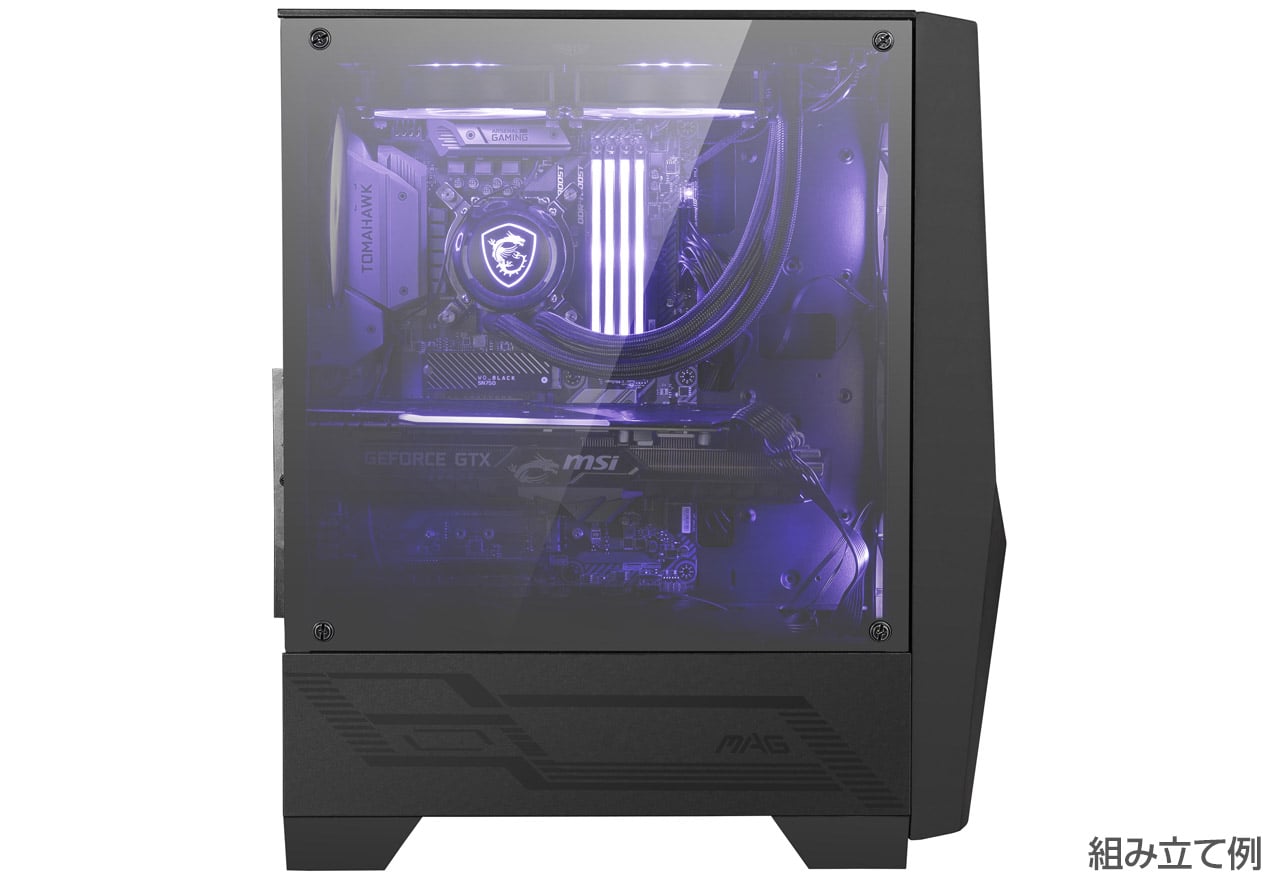 MAG FORGE 100M | MSI ミドルタワー型PCケース | 株式会社アスク