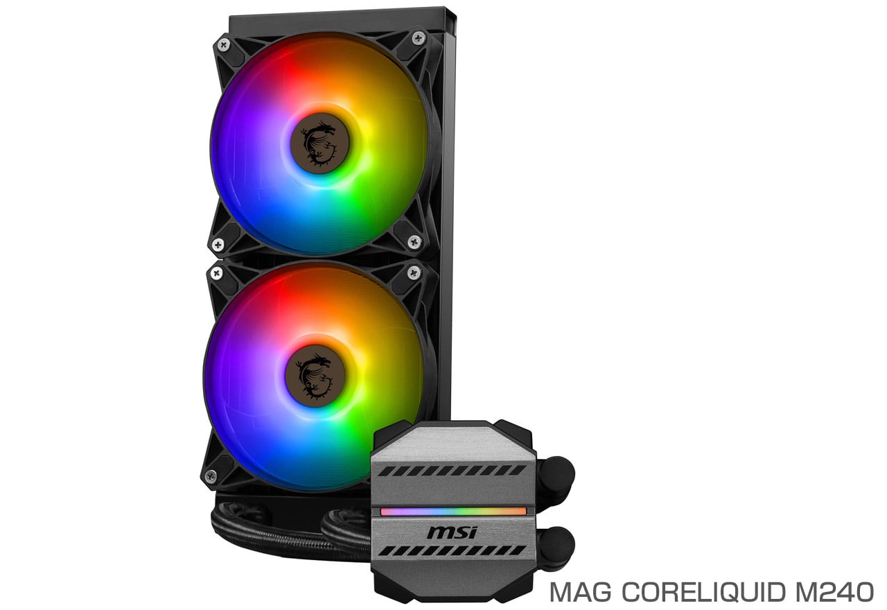 MAG CORELIQUID Mシリーズ | MSI 水冷一体型CPUクーラー | 株式会社アスク