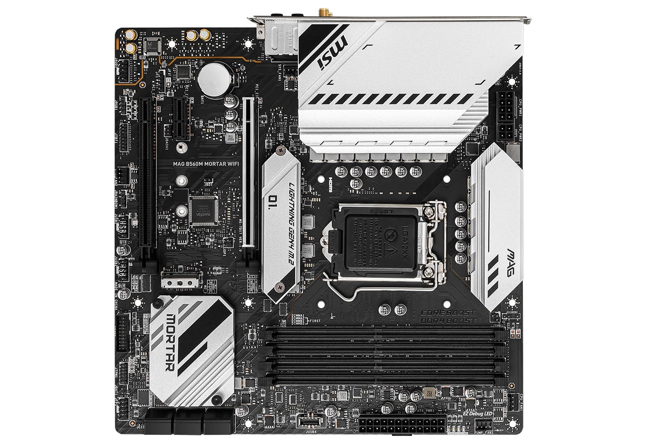 MAG B560M MORTAR WIFI | MSI マザーボード Intel B560チップセット