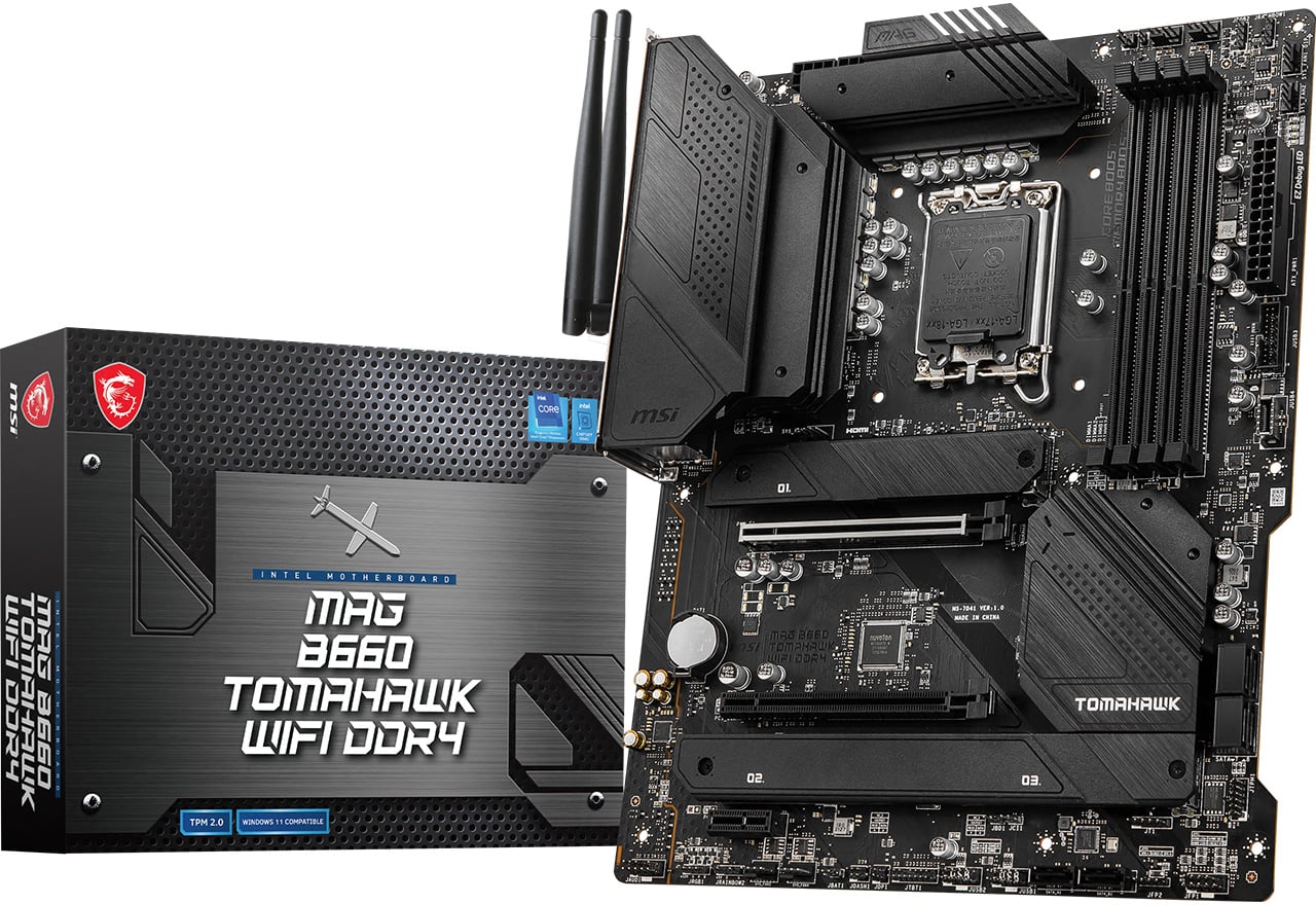 MAG B660 TOMAHAWK WIFI DDR4 | MSI マザーボード Intel B660チップ