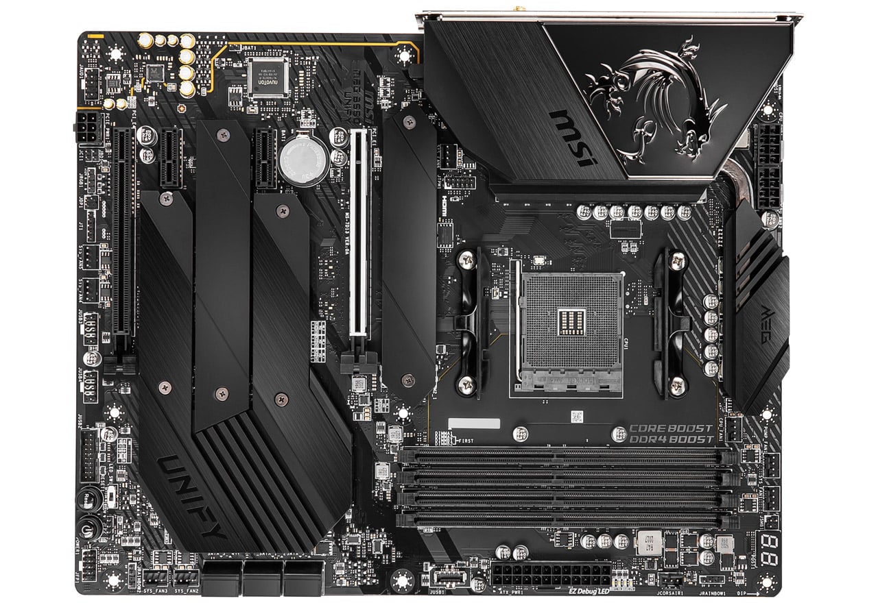 MEG B550 UNIFY | MSI マザーボード AMD B550チップセット | 株式会社