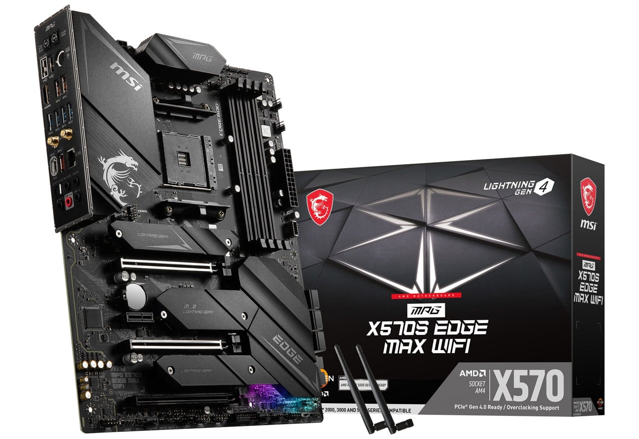 MPG X570S EDGE MAX WIFI | MSI マザーボード AMD X570チップセット