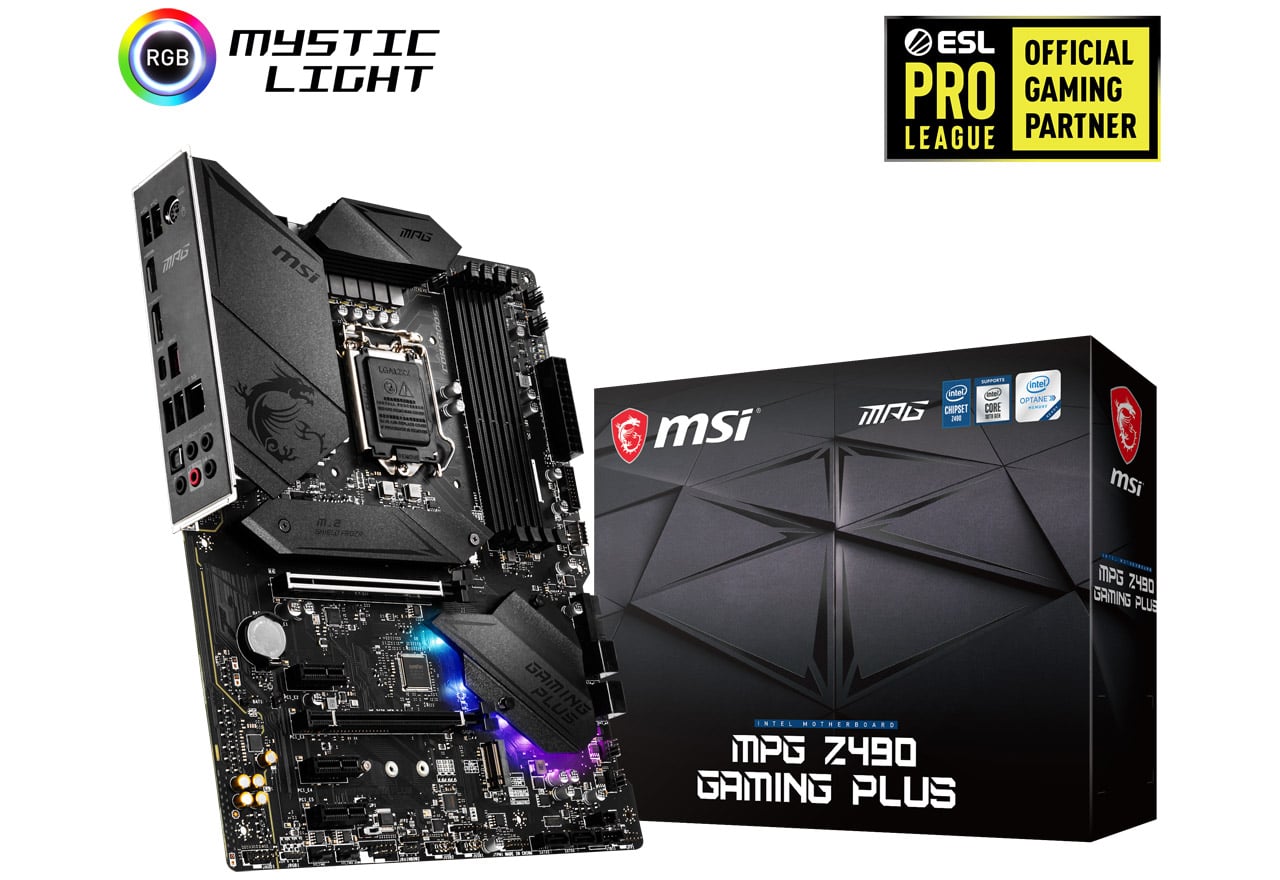 MPG Z490 GAMING PLUS | MSI マザーボード Intel Z490チップセット