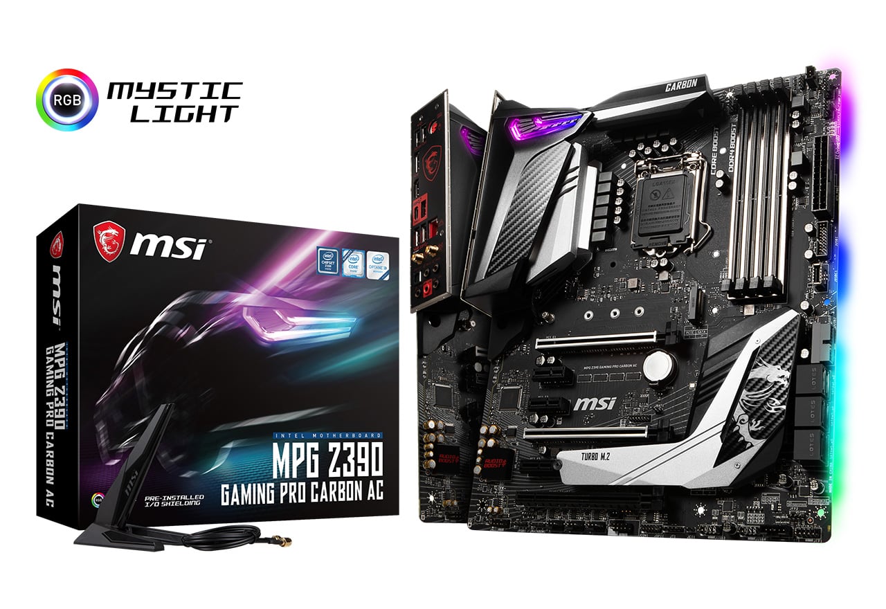 MPG Z390 GAMING PRO CARBON AC | MSI マザーボード Intel Z390チップ