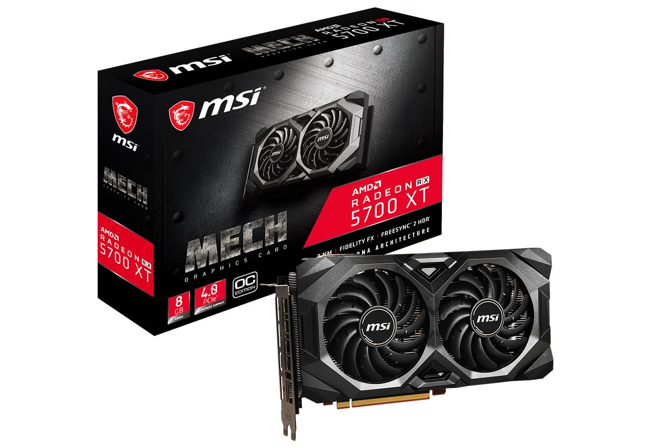 Radeon RX 5700 XT MECH OC | MSI グラフィックボード RADEON RX 5700
