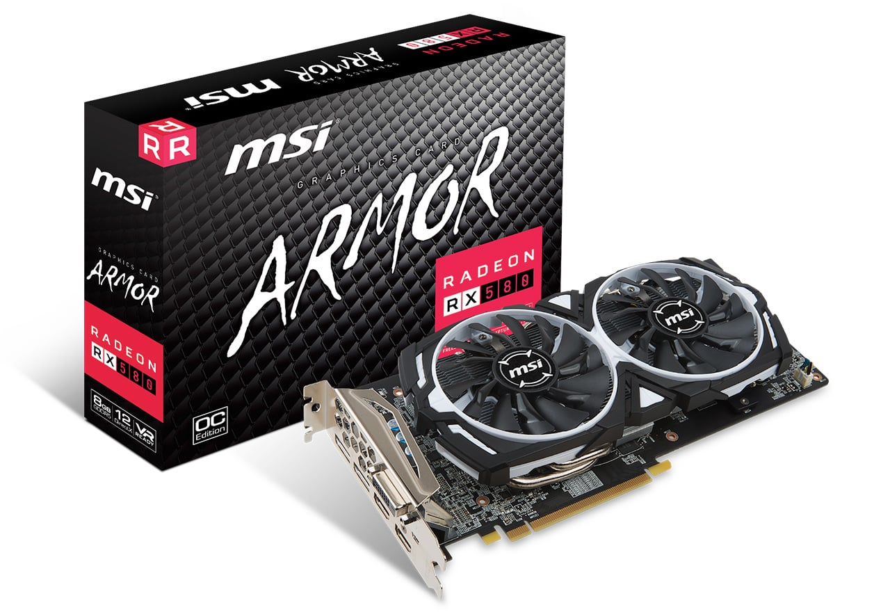 Radeon RX 580 ARMOR 8G OC | MSI グラフィックボード RADEON RX 580