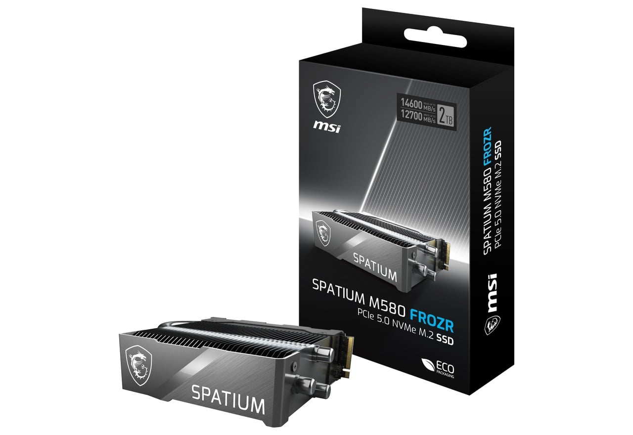 SPATIUM M580 FROZR 2TB | MSI M.2 SSD | 株式会社アスク