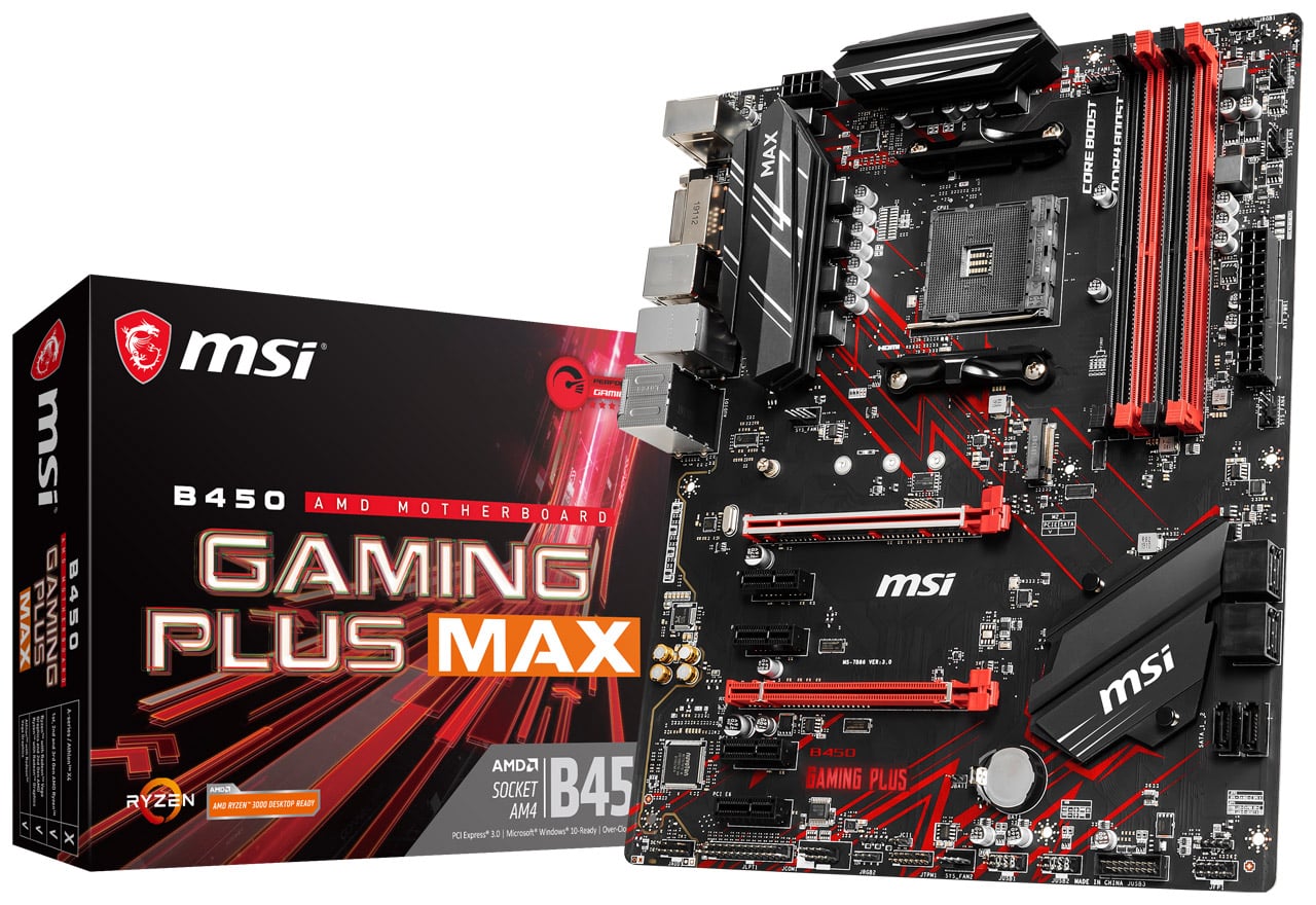 B450 GAMING PLUS MAX | MSI マザーボード AMD B450チップセット