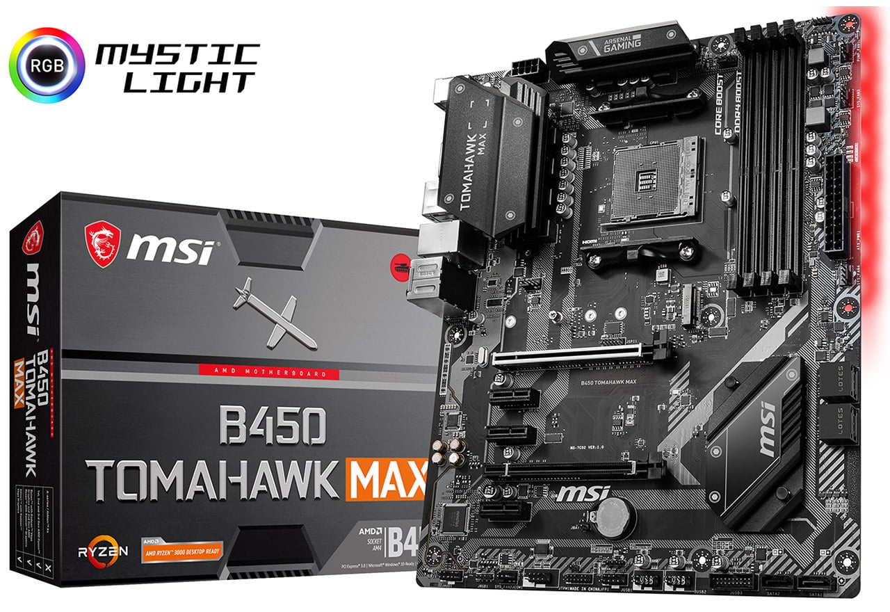B450 TOMAHAWK MAX | MSI マザーボード AMD B450チップセット | 株式