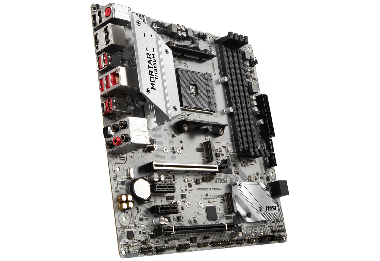 B450M MORTAR TITANIUM | MSI マザーボード AMD B450チップセット