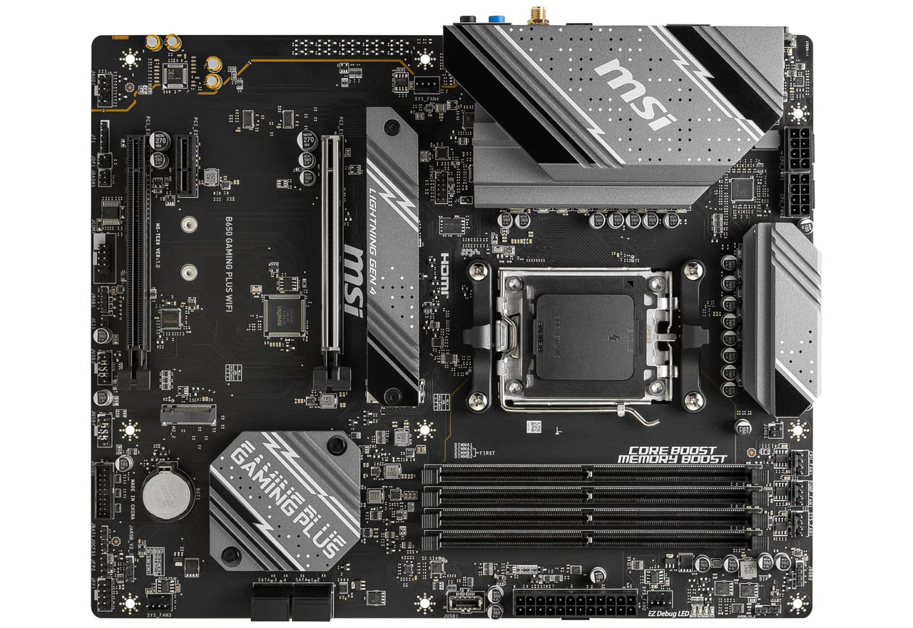 B650 GAMING PLUS WIFI | MSI マザーボード AMD B650チップセット