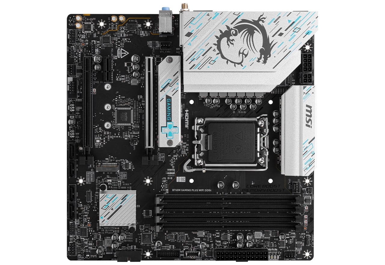 B760M GAMING PLUS WIFI DDR4 | MSI マザーボード Intel B760チップ