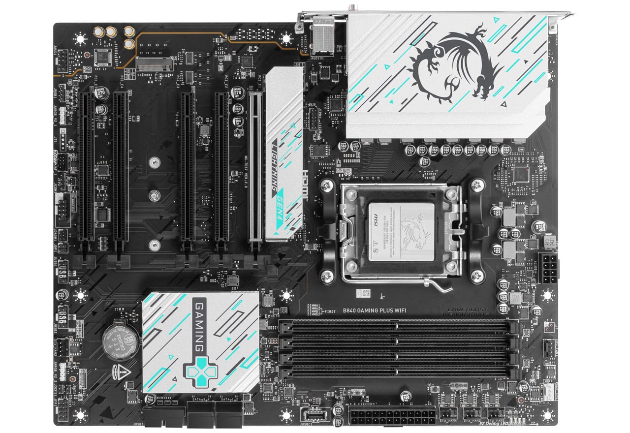 B840 GAMING PLUS WIFI | MSI マザーボード AMD B840チップセット