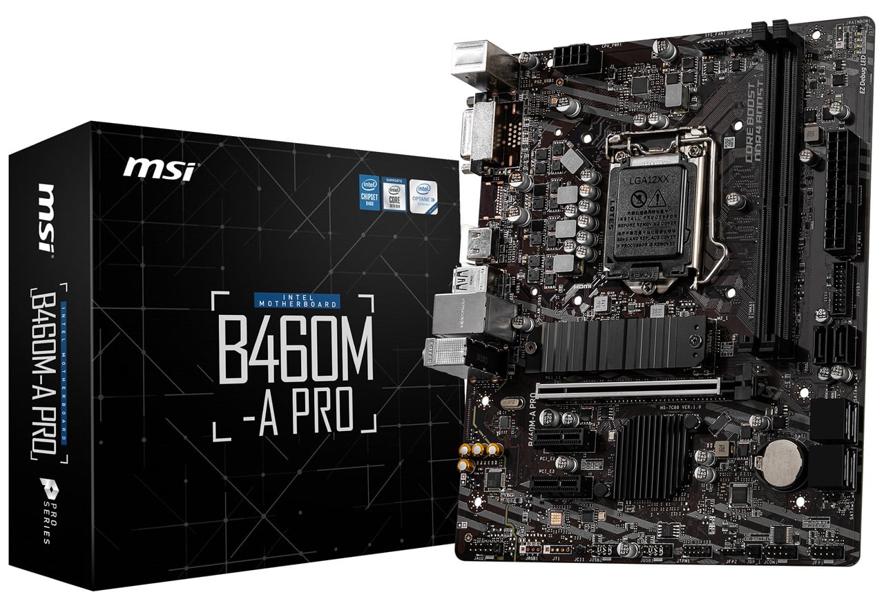 B460M-A PRO | MSI マザーボード Intel B460チップセット | 株式会社アスク