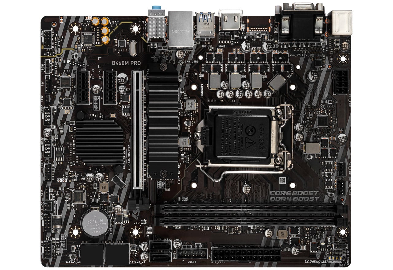 B460M PRO | MSI マザーボード Intel B460チップセット | 株式会社アスク