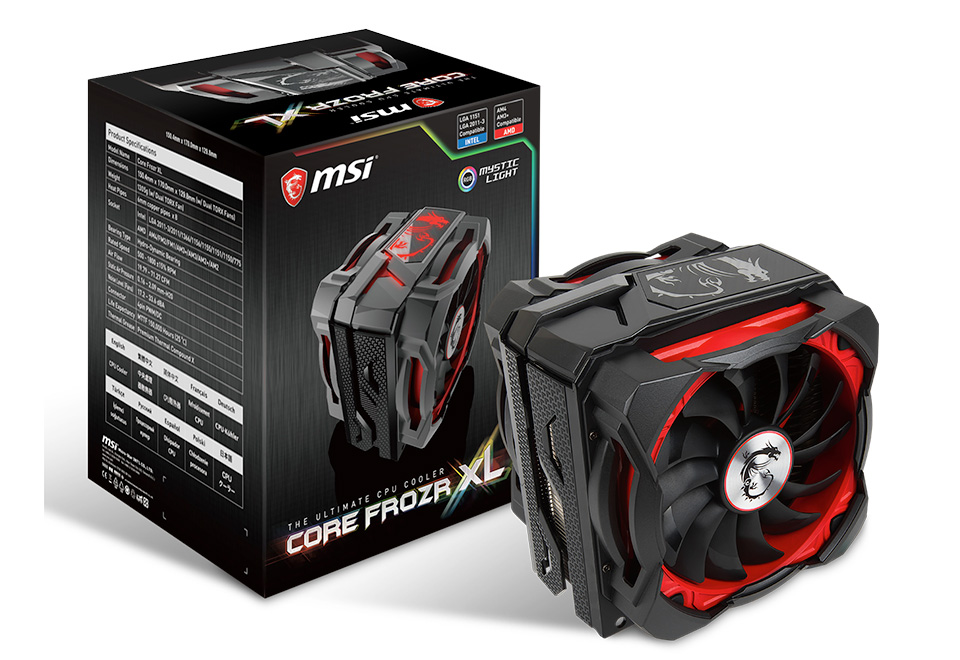 CORE FROZR XL | MSI CPUクーラー | 株式会社アスク