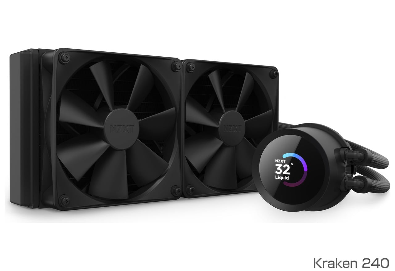 Krakenシリーズ | NZXT 水冷一体型CPUクーラー | 株式会社アスク