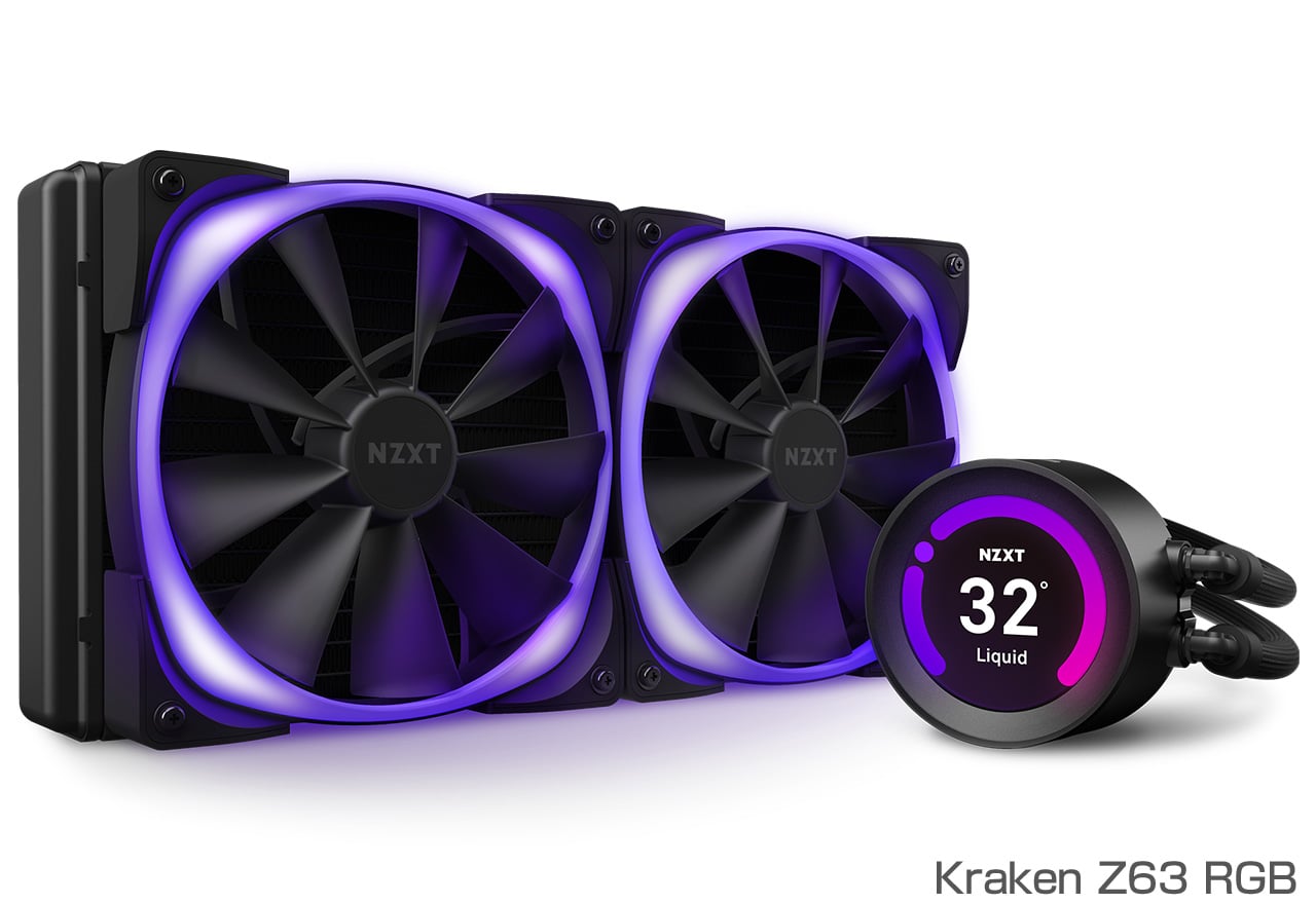 Kraken Z RGBシリーズ | NZXT 水冷一体型CPUクーラー | 株式会社アスク