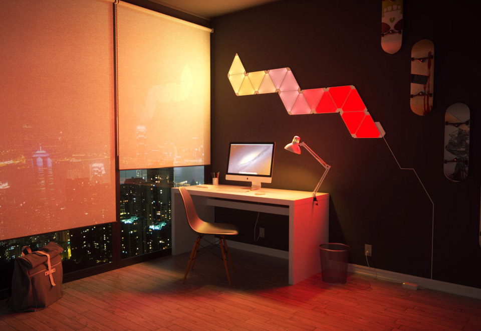 Nanoleaf Aurora Smarter Kit | Nanoleaf スマートLEDパネル | 株式