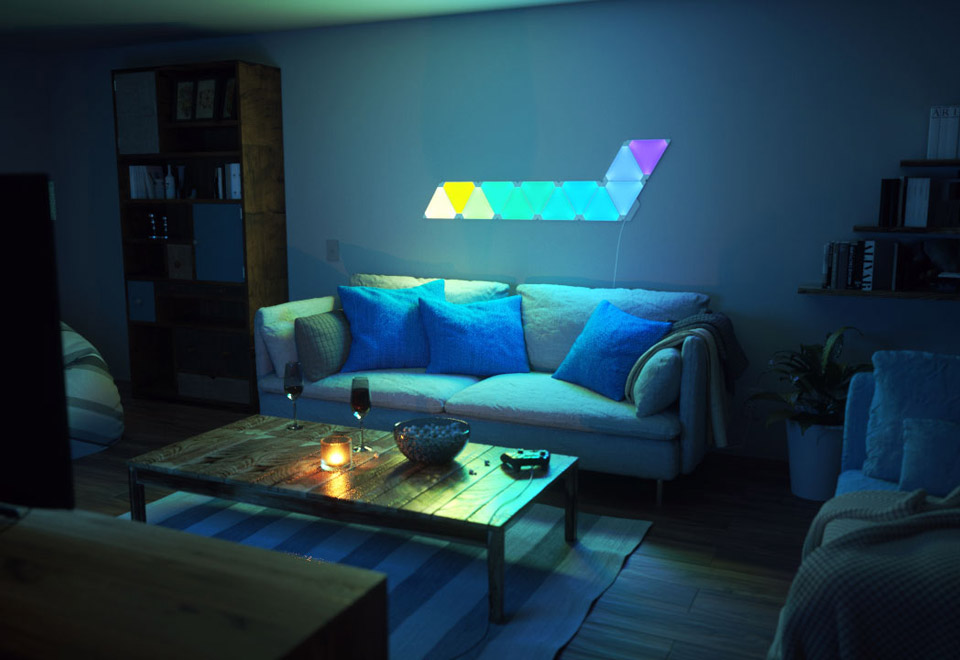 Nanoleaf Aurora Smarter Kit | Nanoleaf スマートLEDパネル | 株式