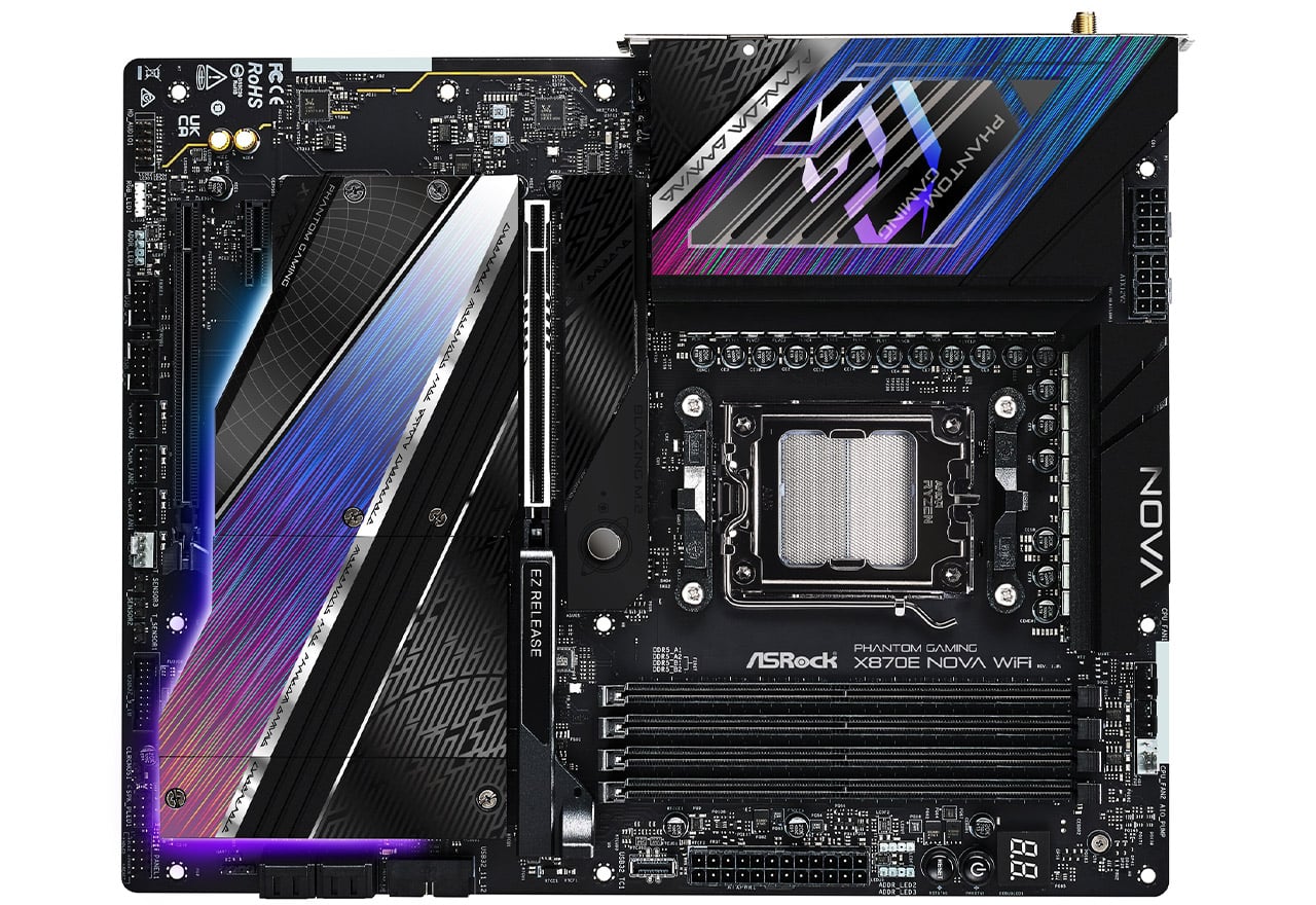 X870E Nova WiFi | ASRock マザーボード AMD X870E/X870チップセット