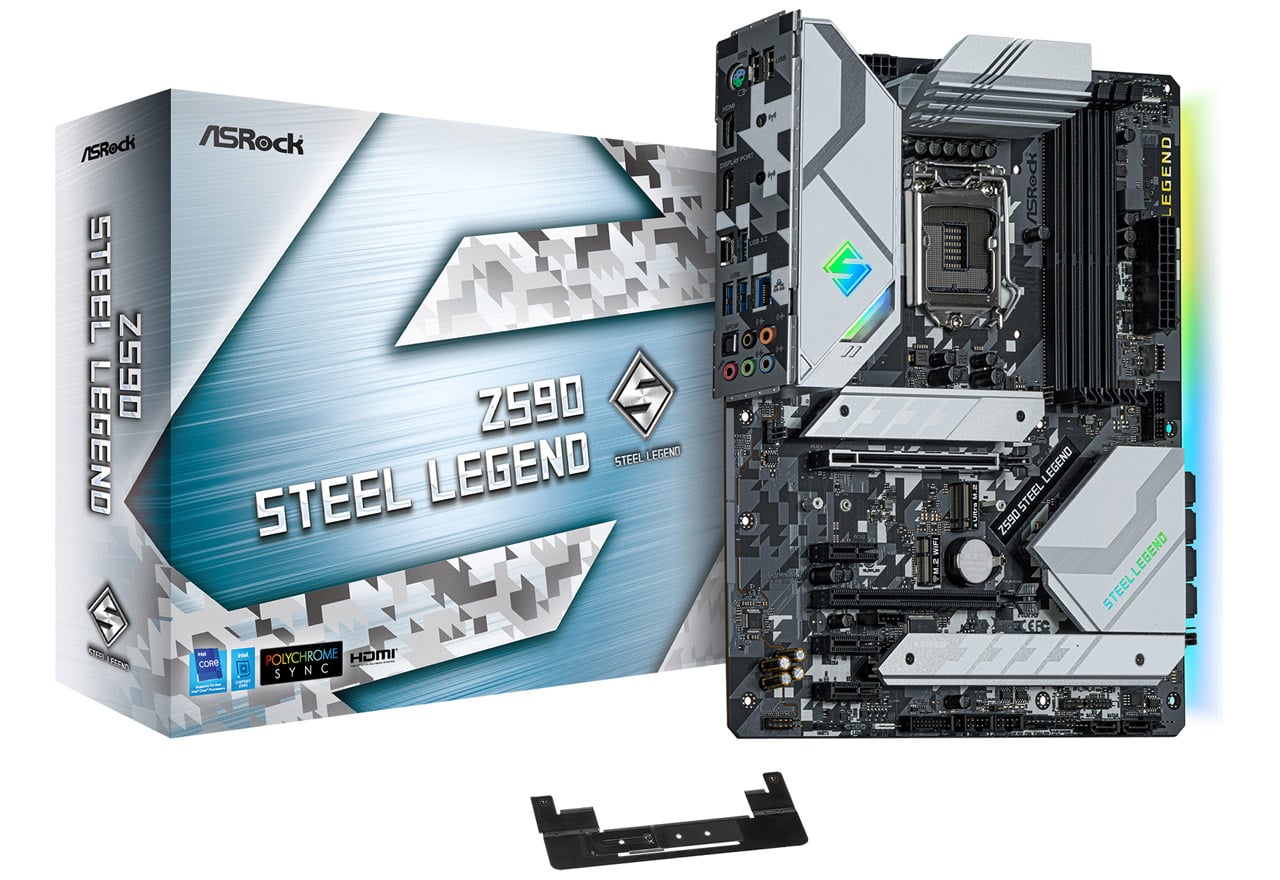 Z590 Steel Legend | ASRock マザーボード Intel Z590チップセット