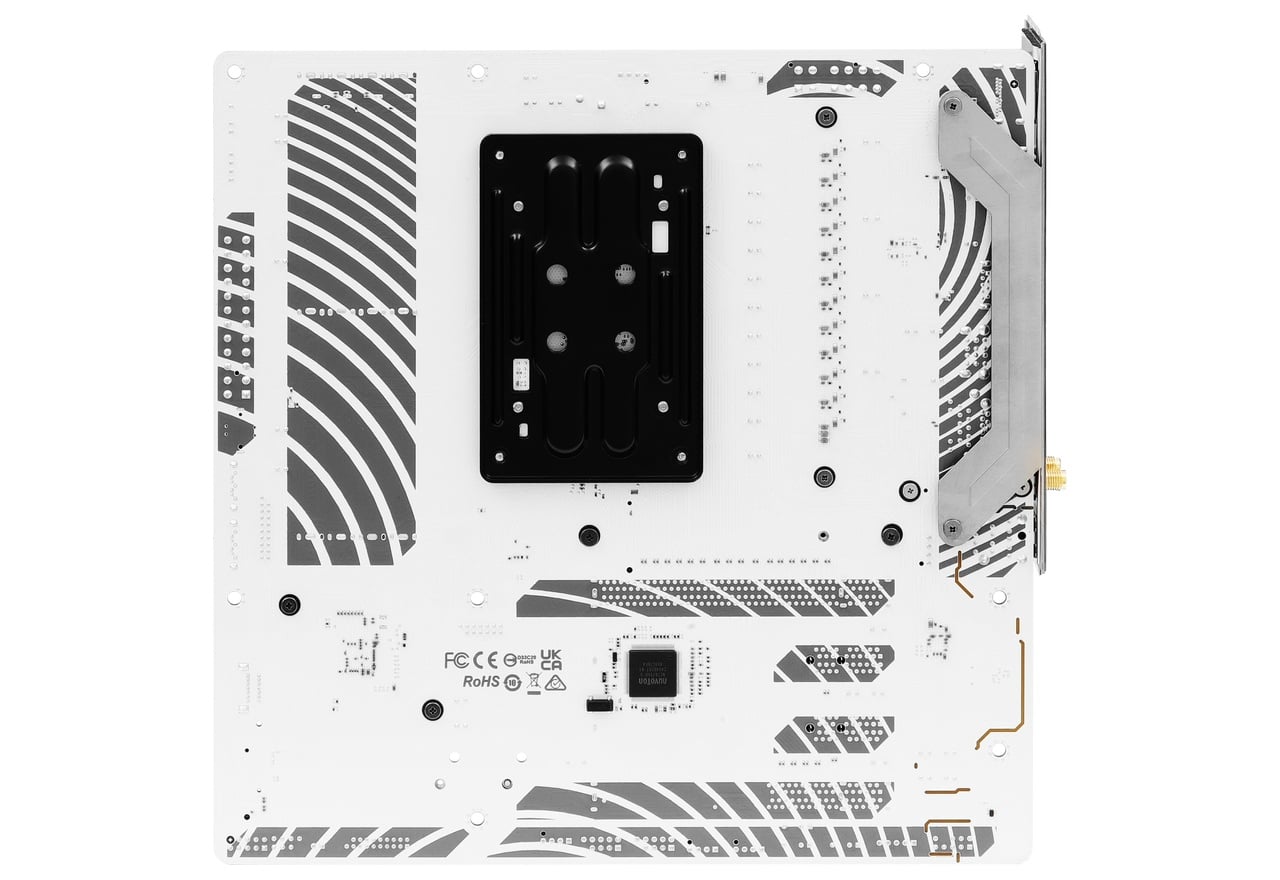 B650M PG Riptide WiFi White | ASRock マザーボード AMD B650チップ