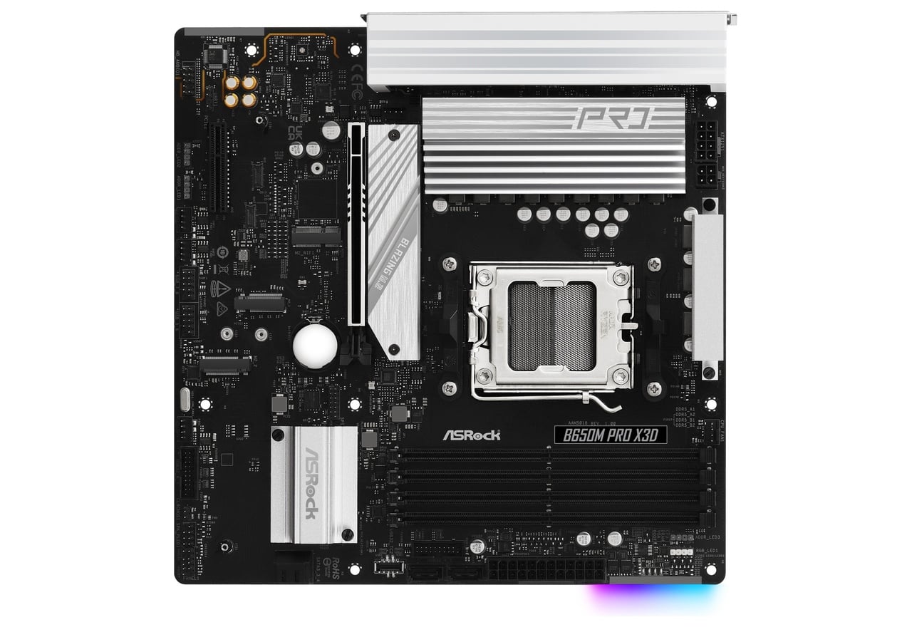 B650M Pro X3D | ASRock マザーボード AMD B650チップセット | 株式